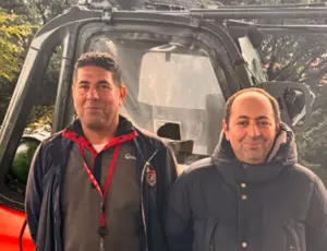 Nos collaborateurs ayant assurés la mise en sécurité du parc industriel