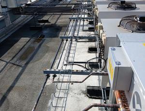 Climatisation en toiture d'un data center