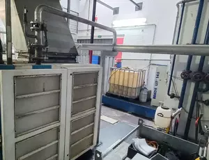 Compresseurs dans un site industriel