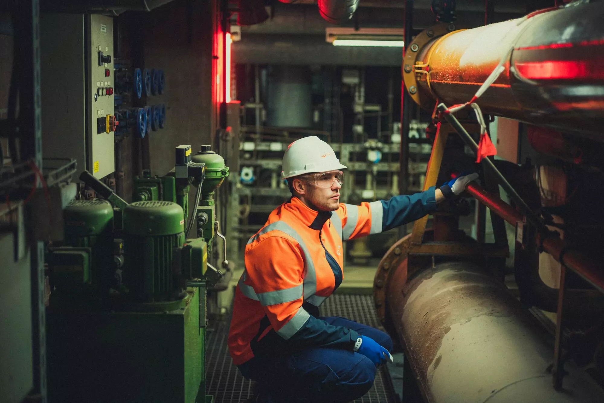 Technicien en intervention sur site industrielle 