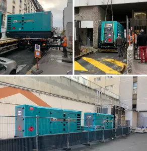 Installation groupe électrogène