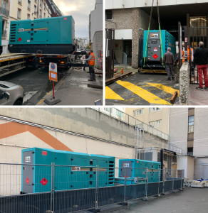 Installation groupe électrogène