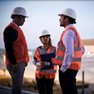 collaborateur Veolia et client