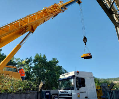 Installation de la centrale d'air comprimé