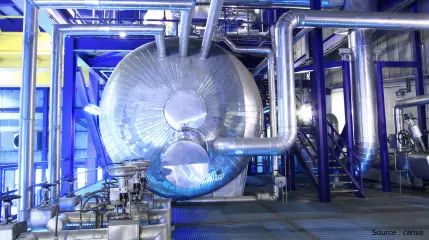 Chaudière d'une installation industrielle