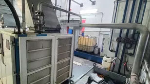 Compresseurs dans un site industriel